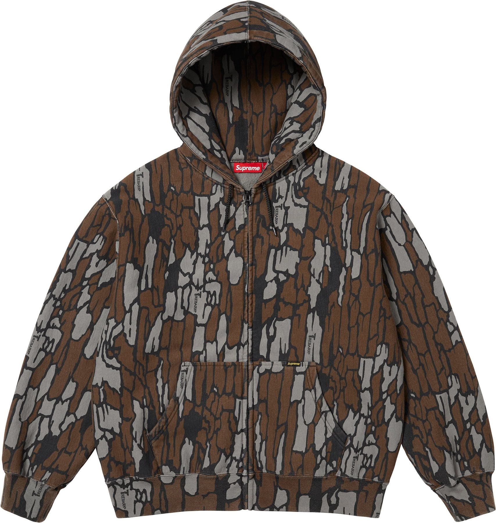 Work Zip Up Hooded Sweatshirt view 5